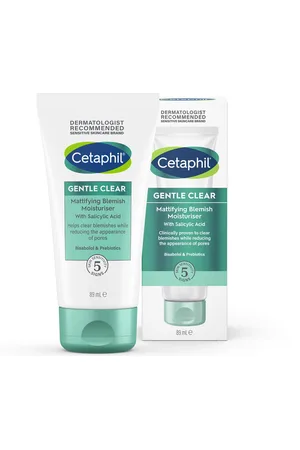 Cetaphil Gentle Clear Mattierende Gesichtscreme Gegen Unreinheiten mit Salicylsäure für Empfindliche Haut 89 ml