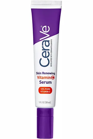 Cerave Skin Renewing 10% Pure Vitamin C Serum with Ceramides for Brighter & Smoother Skin 30ml