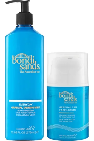 BONDI Gradual Tanning Milk and Gradual Tanning Face Lotion Duo