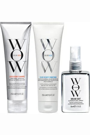 Color Wow Dream Clean Fine to Normal and Travel Dream Coat Supernatural Spray Trio
