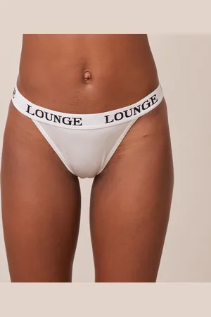 Lounge Underwear Bamboo Triangle Slip - Ganz Weiß