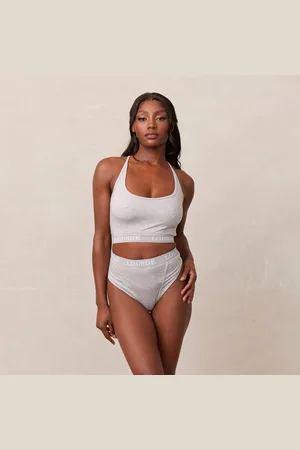 Lounge Underwear Bamboo Basic Bralette - Grau