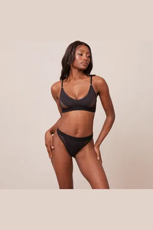Lounge Underwear Contour Mesh BH - Schwarz