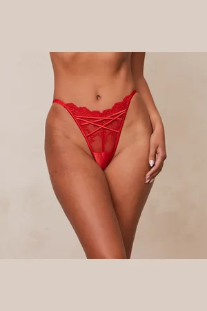 Lounge Underwear Seduce Slip - Kastanienbraun