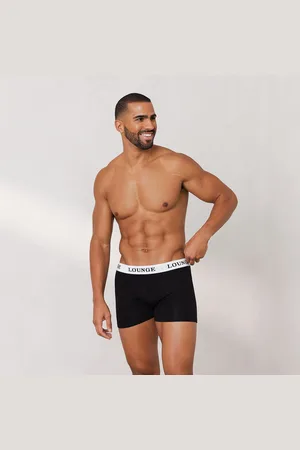 Lounge Underwear Everyday Herren-Boxer (3er Paket) - Schwarz