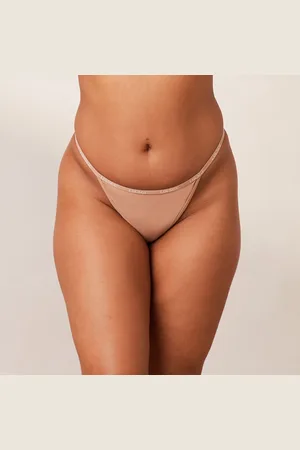 Lounge Underwear Smooth String - Honigfarbe
