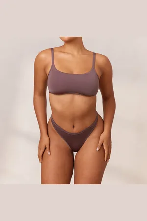 Lounge Underwear Barely There Bralette - Blaubeere