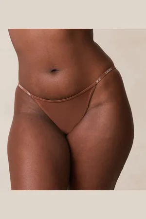 Lounge Underwear Smooth Classic Slip - Kastanienfarbe