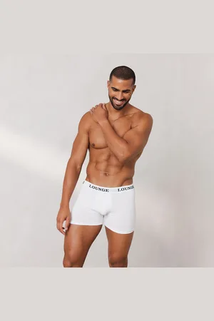 Lounge Underwear Everyday Herren-Boxer (3er Paket) - Weiß