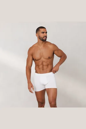 Lounge Underwear Luxe Herren-Boxer (3er Paket) - Weiß
