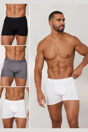 Lounge Underwear Luxe Herren-Boxer (3er Paket) - Multi