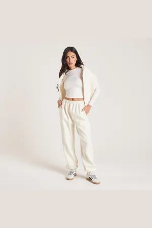 Lounge Underwear Jogginghose mit Bündchen - Tofu