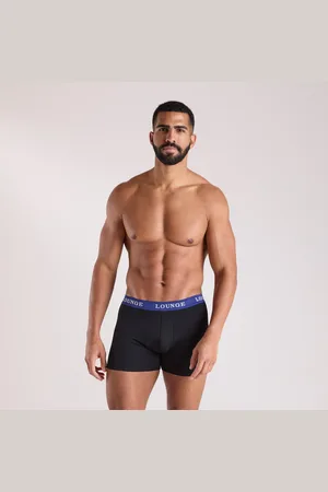 Lounge Underwear Everyday Herren-Boxer (3er Paket) - Schwarz Multi