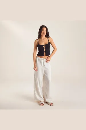 Lounge Underwear Gestricktes Cami-Oberteil - Schwarz