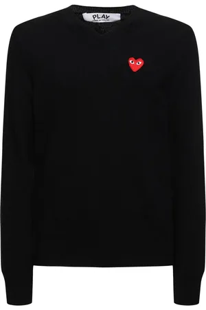 Comme des Garçons Strickpullover Aus Wolle „play“
