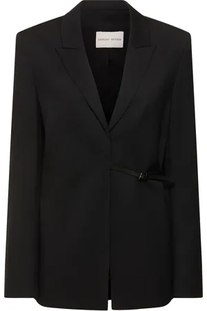 Loulou Studio Wolljacke Mit Riemchen „cody“