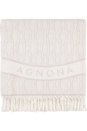Agnona Chain Jacquard Towel