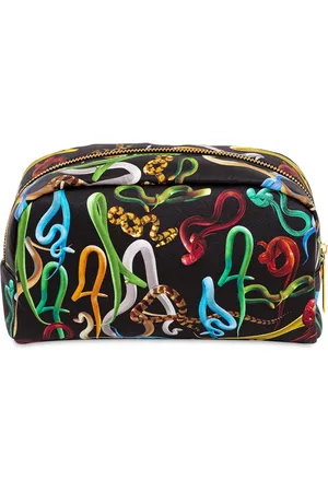 SELETTI Kosmetiktasche Mit Schlangendruck