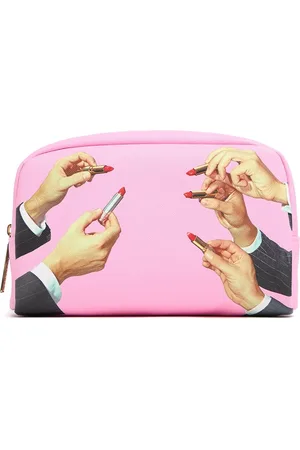 SELETTI Kosmetiktasche Mit Lippenstiftdruck