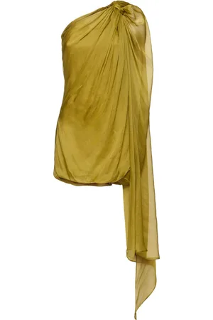 GIUSEPPE DI MORABITO Drapiertes Minikleid Aus Seidensatin