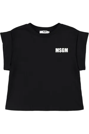 Msgm T-shirt Aus Baumwolljersey Mit Logo