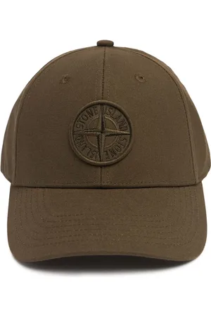 Stone Island Cotton Logo Baseball Cap