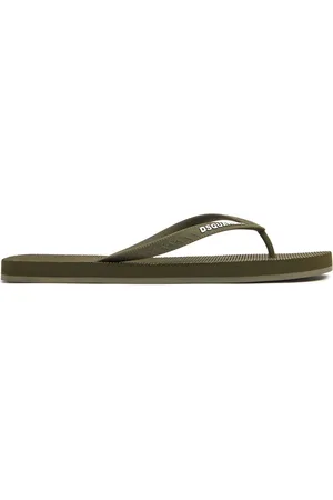 Dsquared2 Flipflops Aus Gummi Mit Logo
