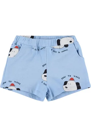 The Campamento Shorts Aus Baumwollfleece Mit Druck