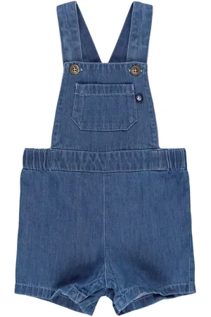 Petit Bateau Latzhose Aus Baumwollchambray