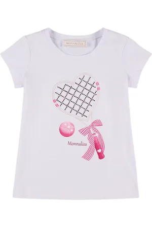 MONNALISA Bedrucktes T-shirt Aus Jersey