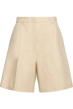Max Mara Shorts Aus Baumwolle Und Leinen „ecuba“
