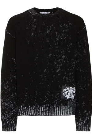 Acne Studios Gummierter Baumwollpullover „kype“