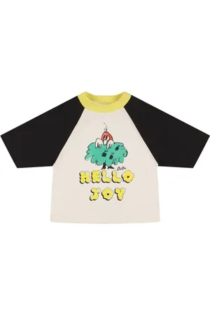 Bobo Choses Bedrucktes T-shirt Aus Baumwolljersey