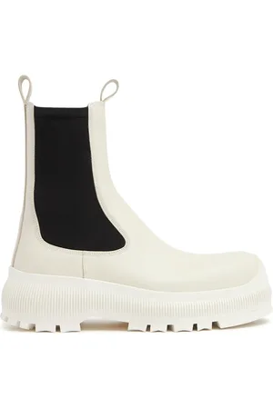 Jil Sander 35mm Hohe Stiefeletten Aus Leder