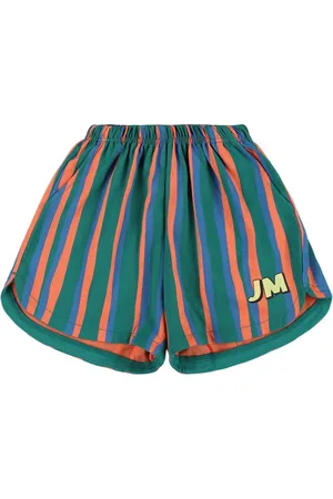 Jelly Mallow Shorts Aus Baumwolle Mit Streifendruck