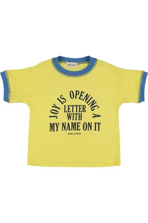 Bobo Choses Bedrucktes T-shirt Aus Baumwolljersey
