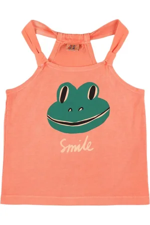 Jelly Mallow Tanktop Aus Baumwolljersey Mit Druck
