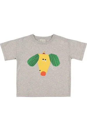 Bobo Choses Bedrucktes T-shirt Aus Baumwolljersey