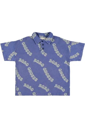 Bobo Choses Bedrucktes Poloshirt Aus Baumwolljersey