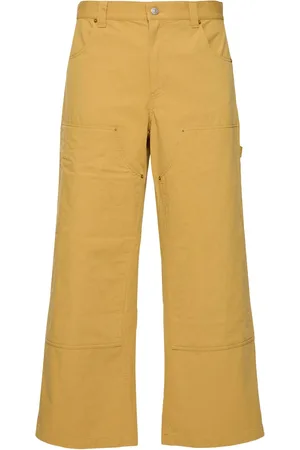 AFTER PRAY Wide Cotton Carpenter Pants
