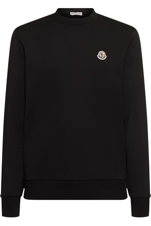 Moncler Logo Patch Cotton Sweatshirt