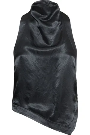Nanushka Neckholder-oberteil Aus Satin „inara“