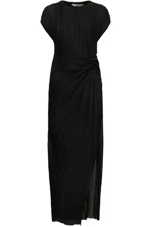 Lanvin Ärmelloses Maxikleid Mit Gerafftem Detail