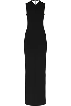 Khaite Viskose-midikleid Mit Offenem Rücken „teri“
