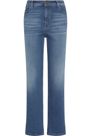 Max Mara Gerade Jeans Aus Baumwolldenim „ortisei“