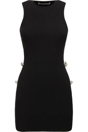 Mach & Mach Minikleid Aus Stretch-strick Mit Verzierung