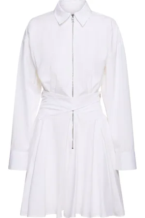 Msgm Minikleid Aus Baumwollpopeline