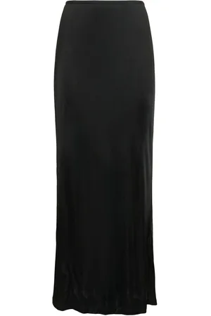 Helmut Lang Langer Rock Aus Jersey