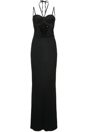 ANDREADAMO Kleid Aus Viskosejersey Mit Korsett