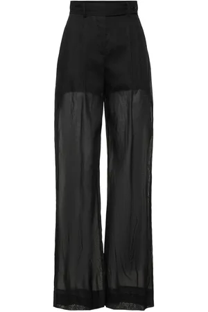Alberta Ferretti Hose Aus Transparentem Baumwollorganza